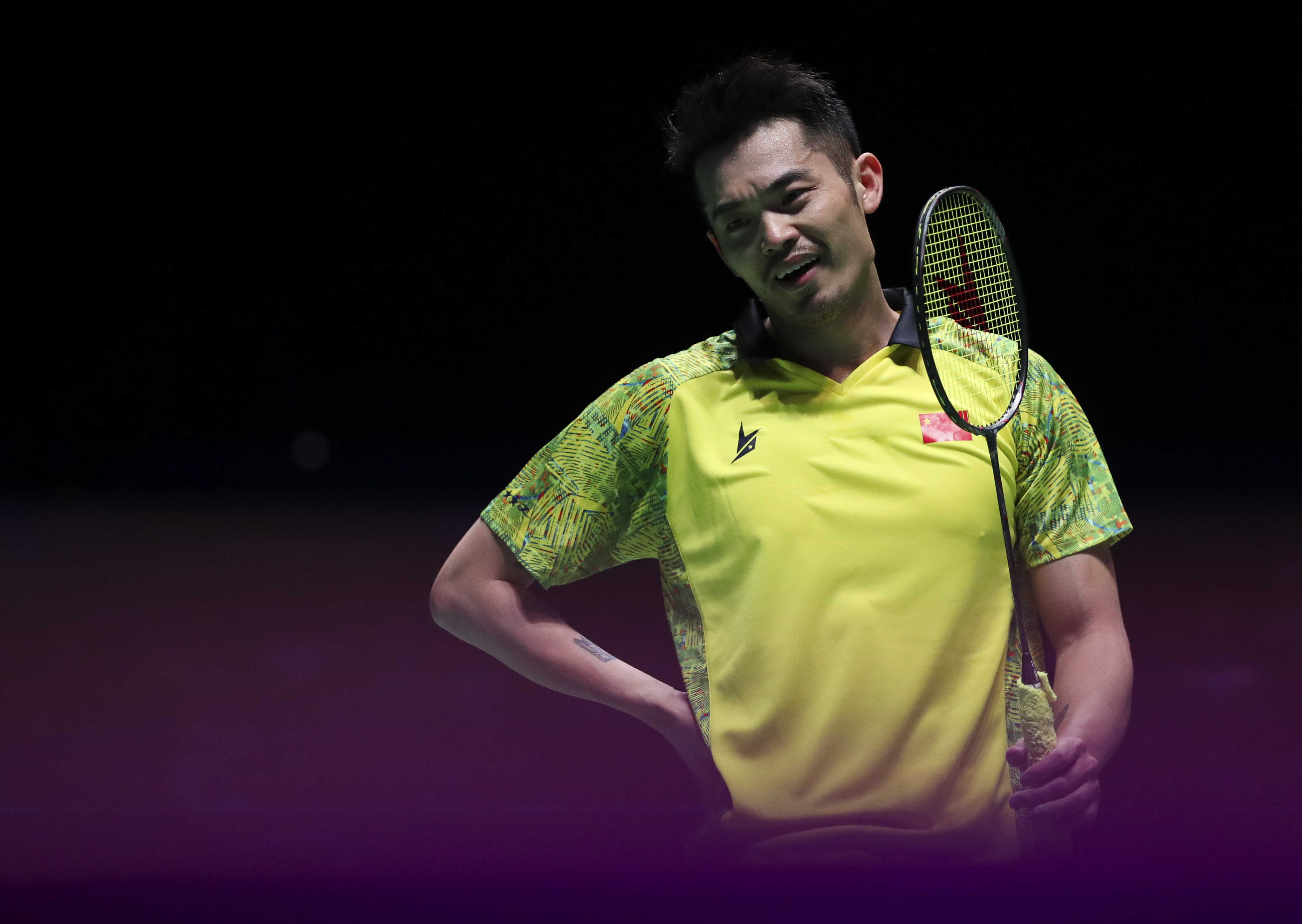 英格兰羽毛球队爆冷印尼羽毛球队，林丹爆发神勇