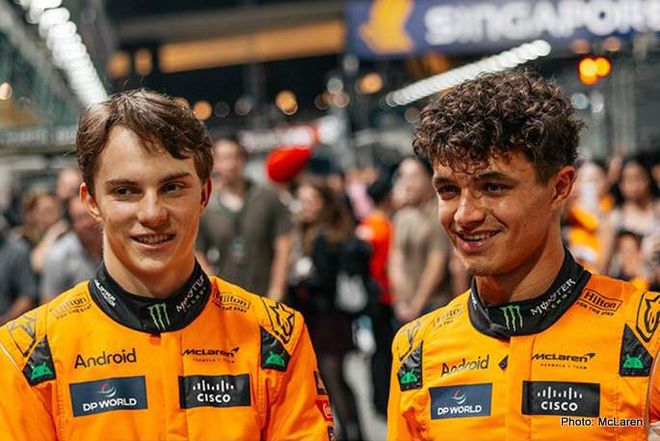 红牛二队翻盘迈凯伦,诺里斯扛起全队 红牛二队翻盘迈凯伦,诺里斯扛起全队